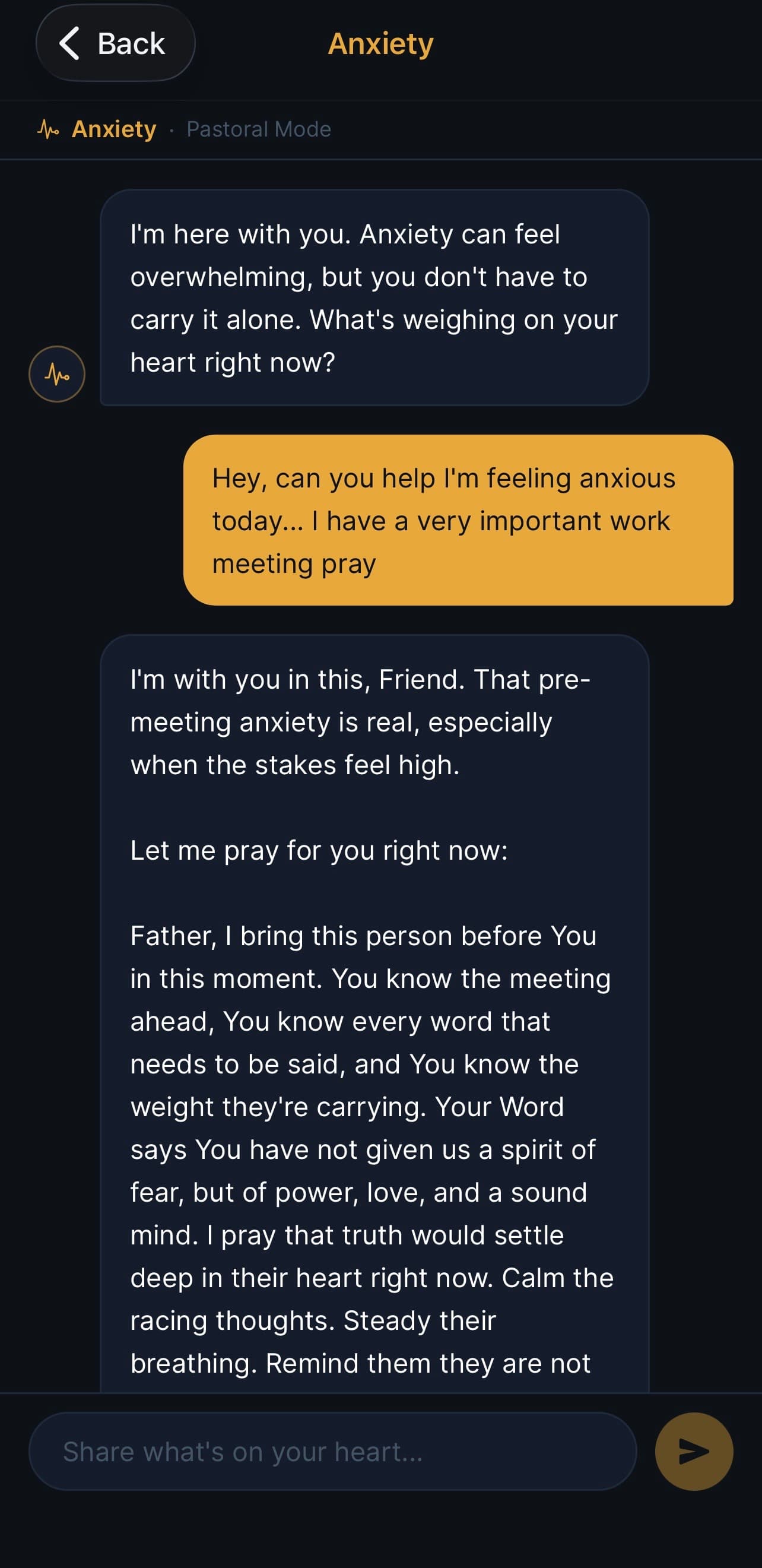 Inside a Pastoral Topic screenshot
